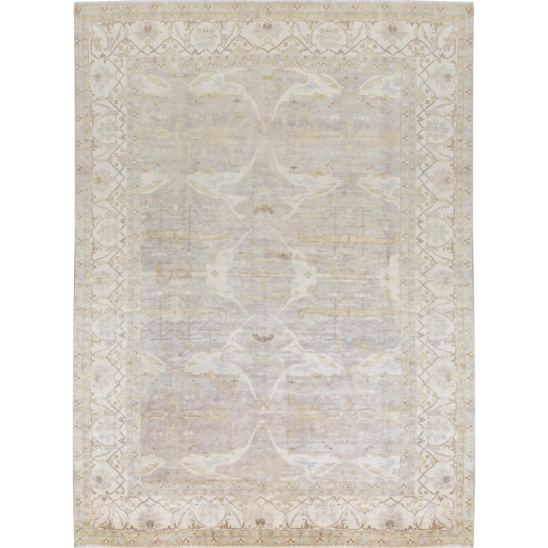 Wool Oriental Area Rug, Rectangle 8' x 9'11"