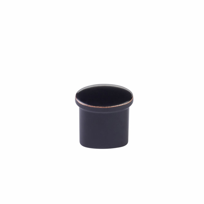Emtek Habitat Cabinet Button Knob 1/2", Oil Rubbed Bronze