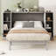 Lit escamotable avec tablettes, tiroirs et ports USB-107179934-98937690