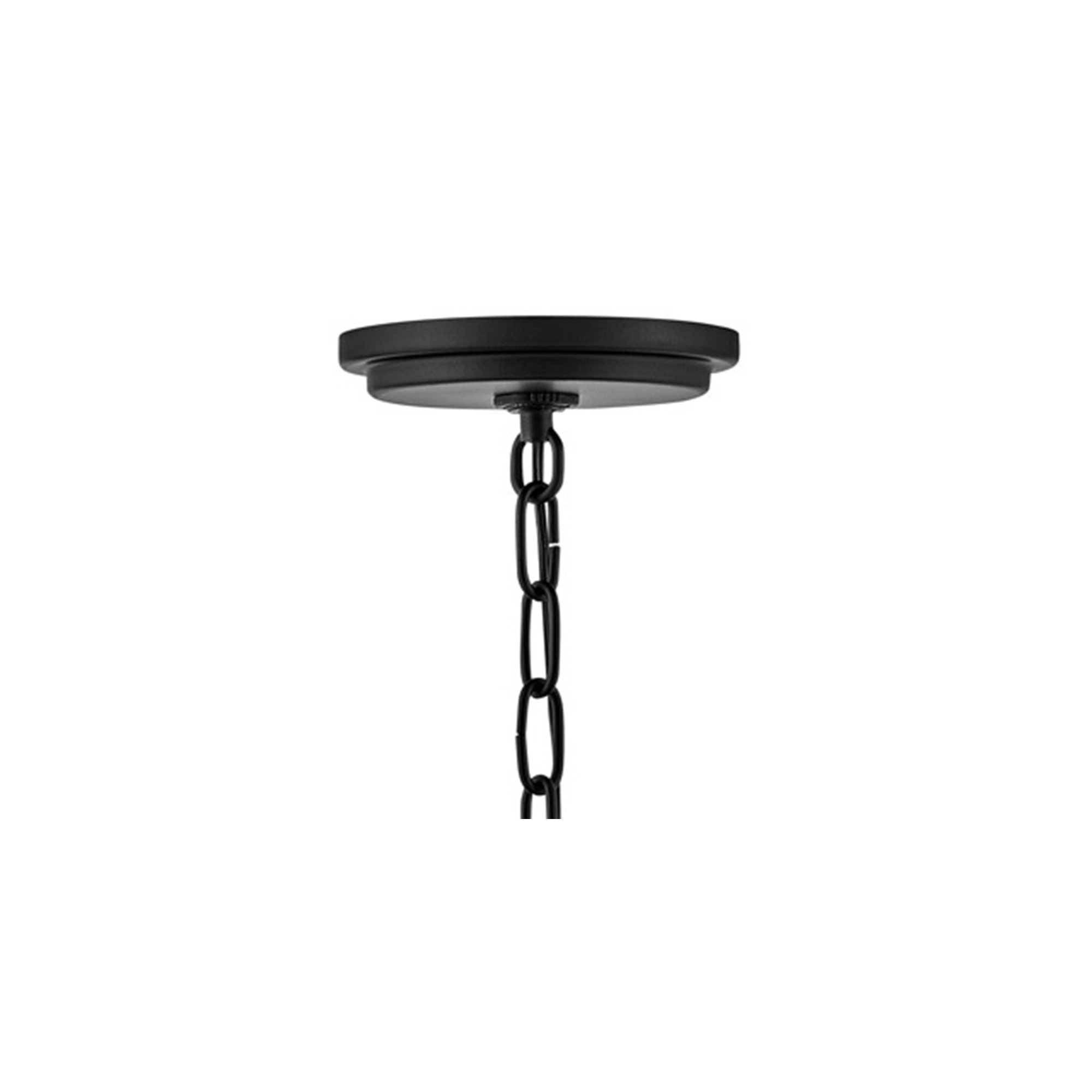 Huntersfield 3 -Bulb 17.75" H Outdoor Hanging Lantern, Black