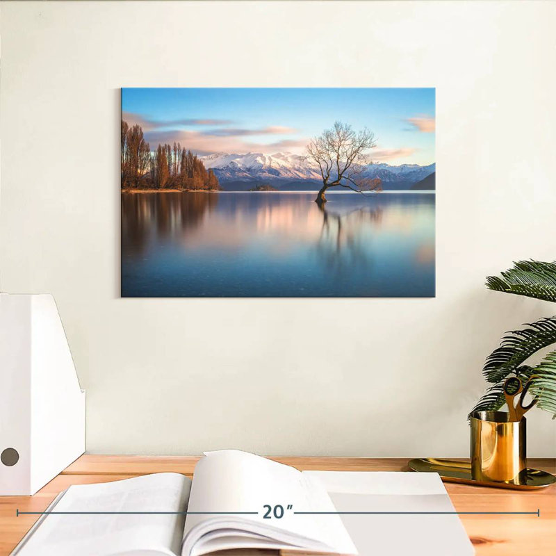 Alvord, célèbre arbre du lac Wanaka, H 8 po x l 12 po