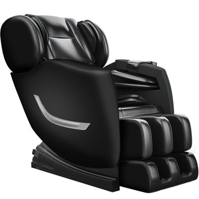 Fauteuil de massage inclinable électrique en similicuir