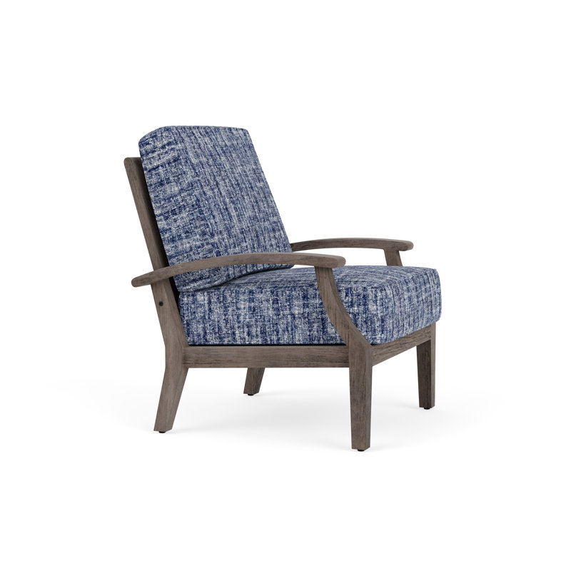 Frontier Outdoor Lounge Chair, Bark, Wayfarer Dune