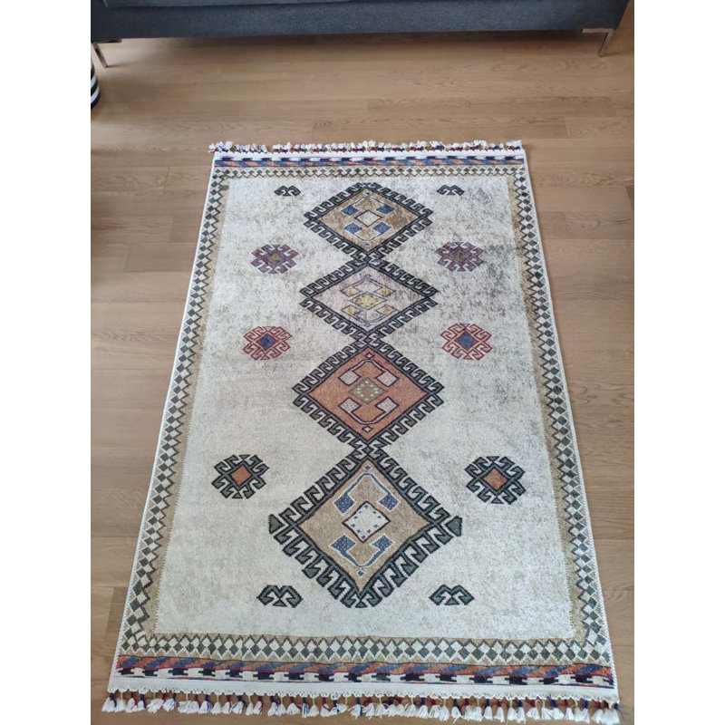 Tapis mathaï avec envers antidérapant, Tapis de couloir 3 pi 3 po x 9 pi 10 po