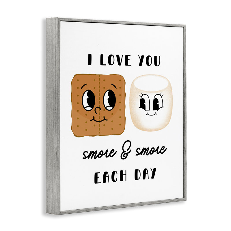 «Love You Smore Every Day» par Katie Griggs, Estampe numérique Farmhouse, H 14 po x l 11 po