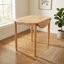 Ankrum Extendable Drop Leaf Solid Oak Dining Table