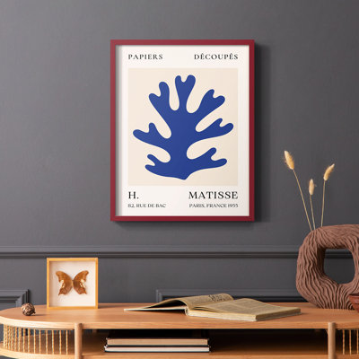 Matisse CLVII, reproduction encadrée - bois massif