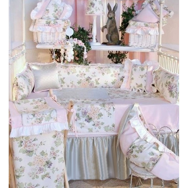 Flower Medley Fabric Laundry Hamper