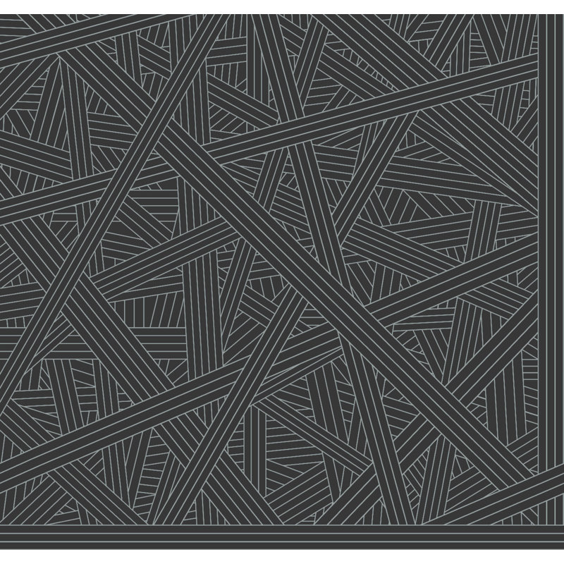 Papier peint Nastri, Noir, noir, noir, noir