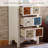 Retro Hand-Painted Solid Wood Accent Chest