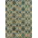 Tapis bleu sarcelle Chval