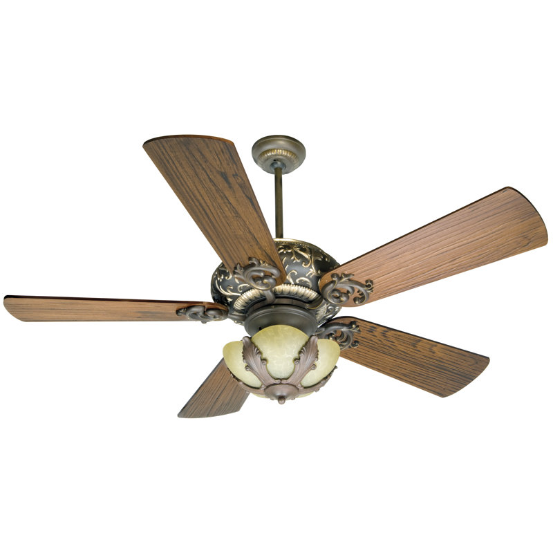 11.25'' 2 - Light Bowl Ceiling Fan Light Kit, Aged Bronze