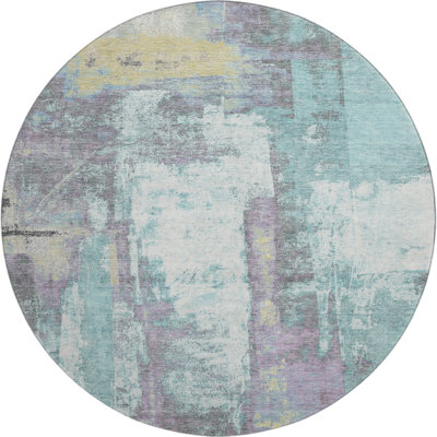 Premium Machine Washable Pirtle Abstract Rug