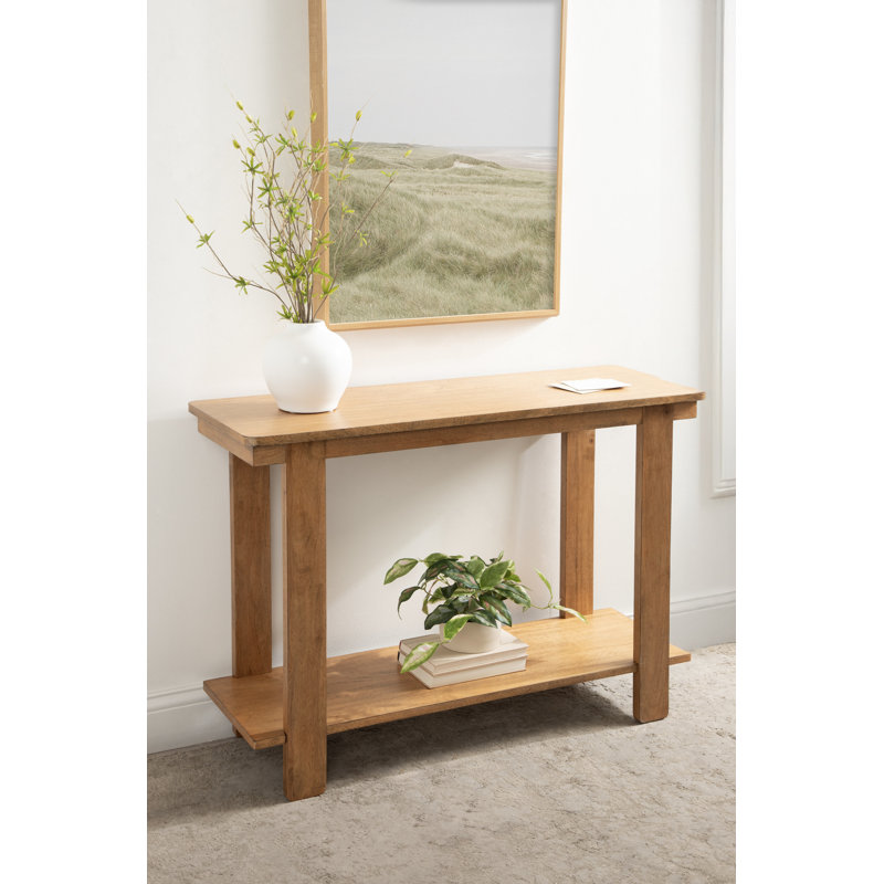 Console Aamnah, Bois naturel