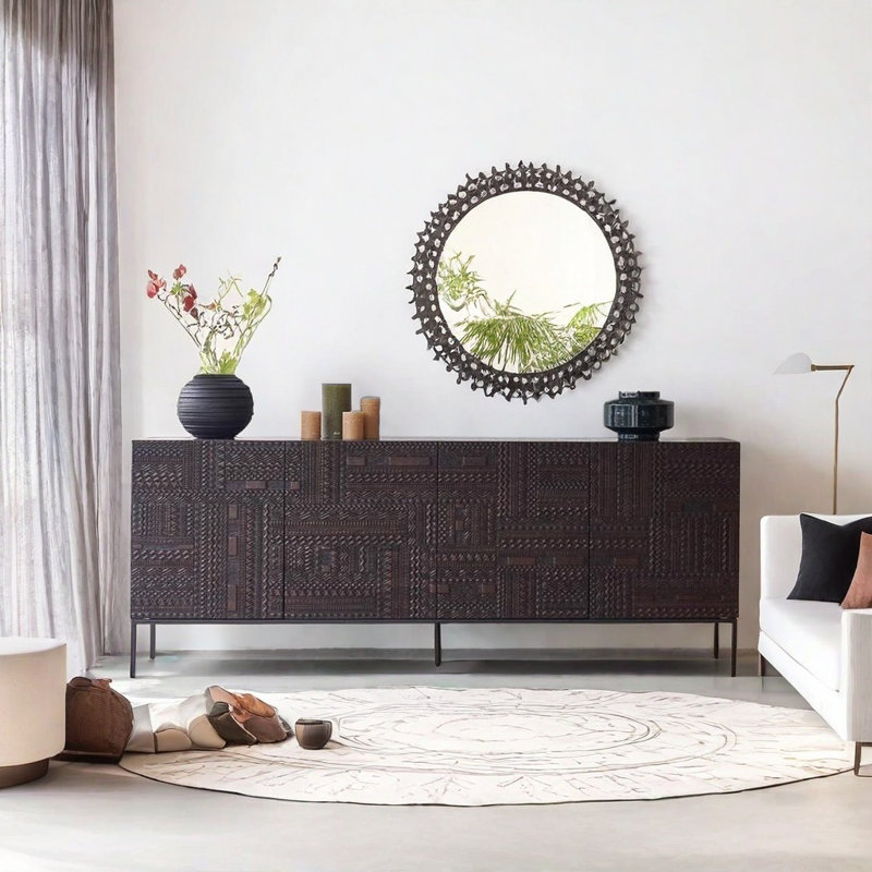 Buffet de style industriel nordique
