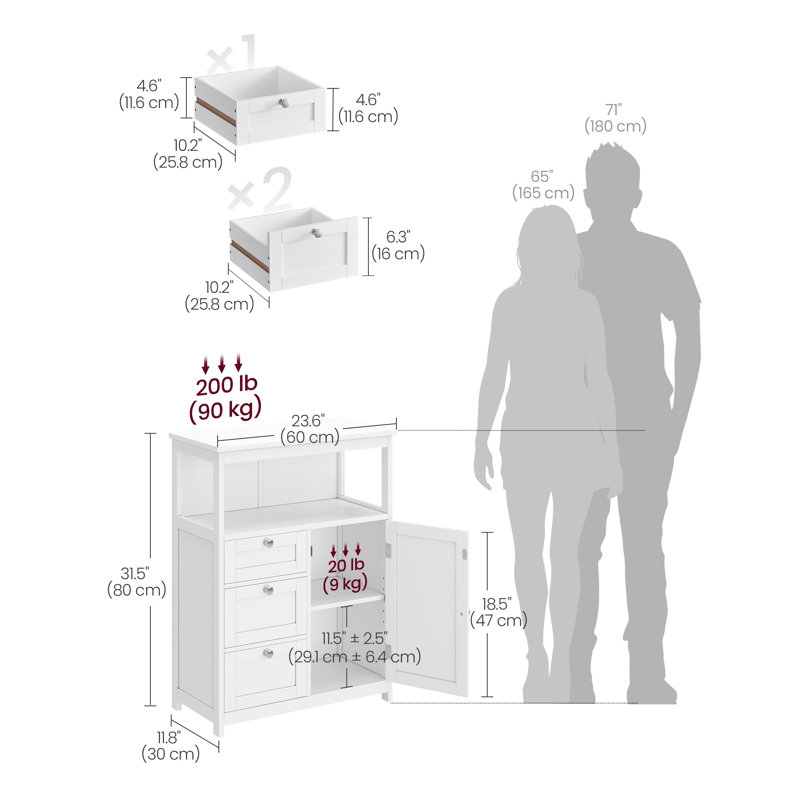 Freestanding Bathroom Cabinet