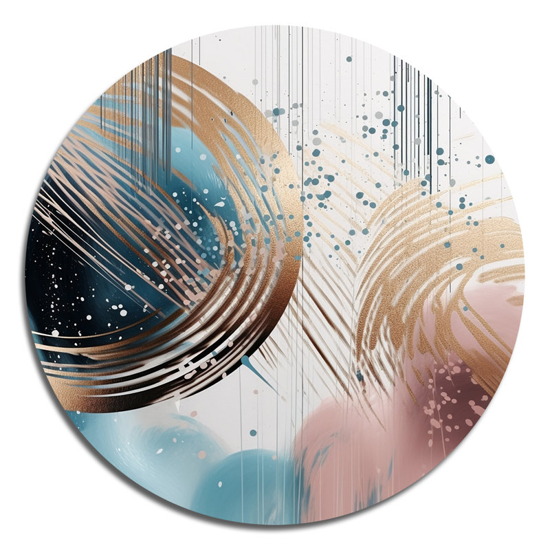 Whispers Of Marble I Wall Decor Metal, 36" H x 36" W x 1" D