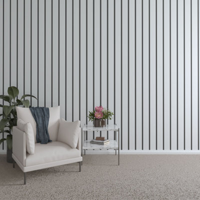 Adjustable PVC Slat Wall Panel Kit