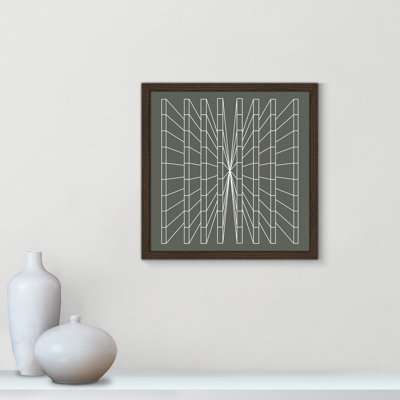 Olive perspective par Sandi Hauanio - reproduction d'art sur papier encadrée