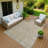 Machine Washable Indoor/Outdoor Brenden ACN2231 Global Rug-540508083