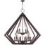 Lustre géométrique en métal 15 lumières Buckeys-22712118