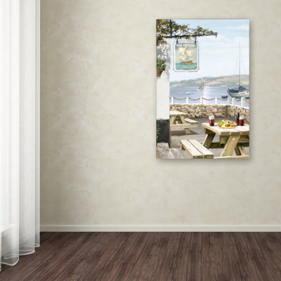 Armand 'Harbor Pub' Print on Canvas