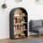 4-Tier Arched Bookshelf