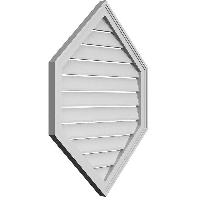 Bouche verticale verticale à hauteur réglable 11/12 po, H 1,5 po x l 26 po x L 36 po