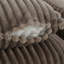 Upholstered Faux Rabbit Fur Flannel Armchair with Pillow Back, One Arm Single Chair Module Part For Sectional Sofa-709998138