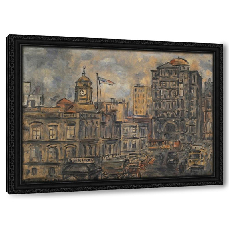 Hôtel de ville (NY) (1942), H 24 po x l 32 po