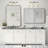 Molly Tempered Glass and Metal Framed French Cleat Mounted Wall Bathroom / Vanity Mirror-86873724-131138258-120985719