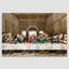 Célèbre œuvre d'art «The Last Supper», peinture par Leonardo Da Vinci, graffiti et art populaire-97558698-97558697