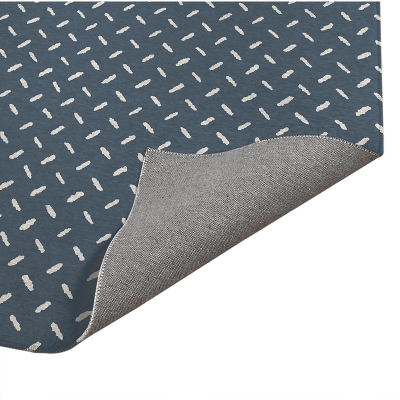 Tapis d'extérieur antidérapant Kat, Rectangle 5 pi x 7 pi