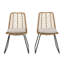 DEJA CHAIR, 2PCS avec 2 coussins