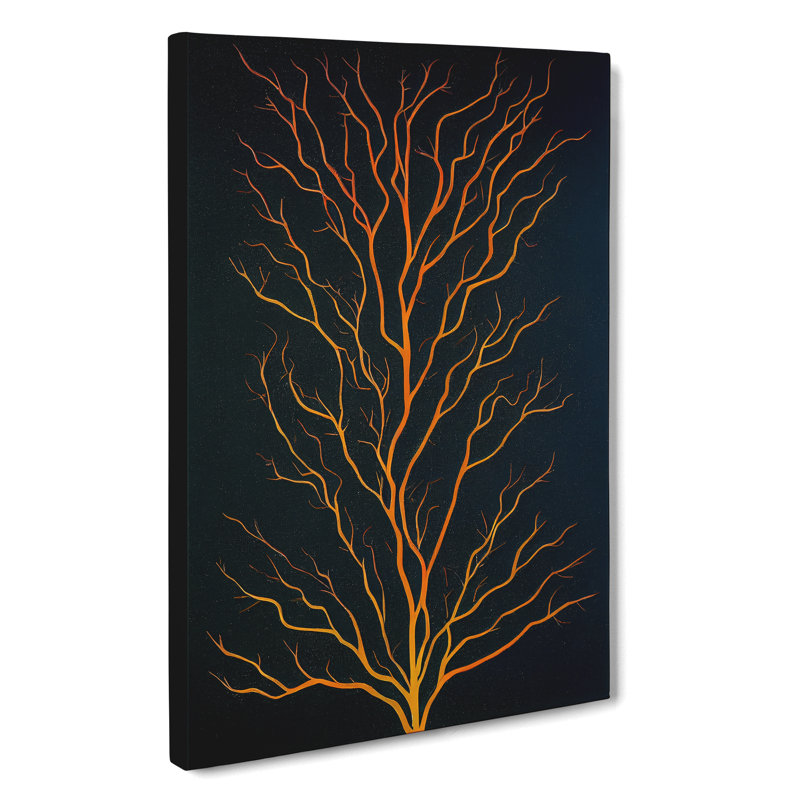 Classical Tree Art No.3 - Wrapped Canvas, 50cm H x 35cm W