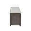 Banc avec armoire de rangement-87784314