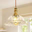 Luminaire suspendu en verre