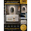 Meuble-lavabo mural blanc 36 po Sienna