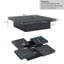 Pedestal Coffee Table with Storage