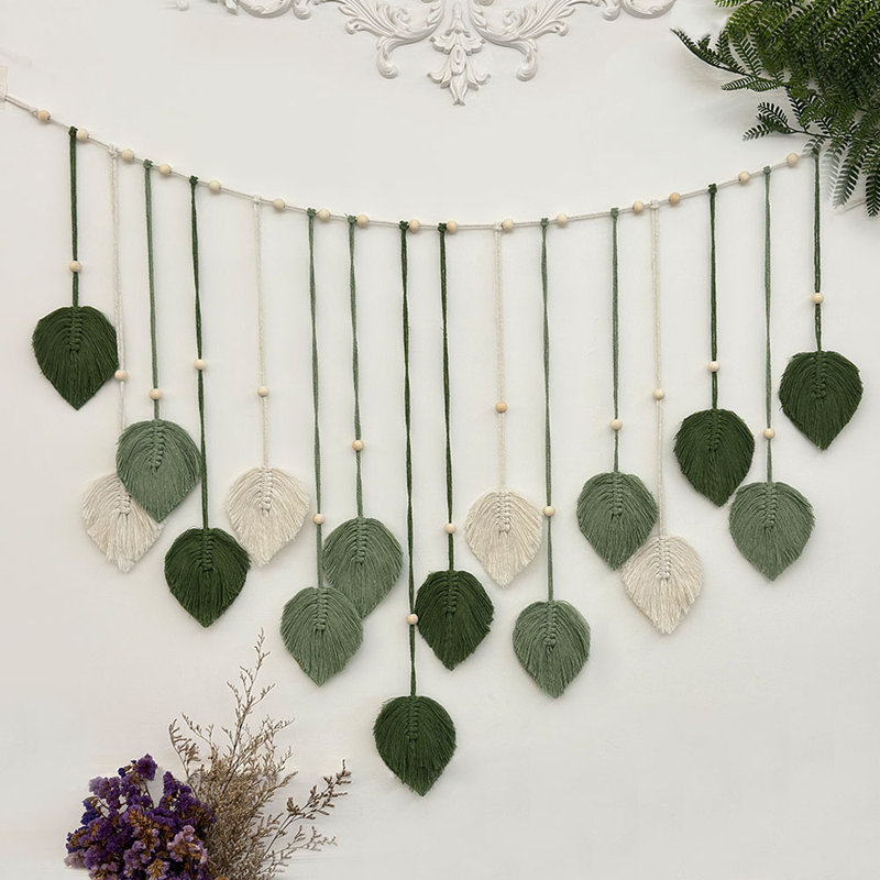 Tapisserie murale Macrame