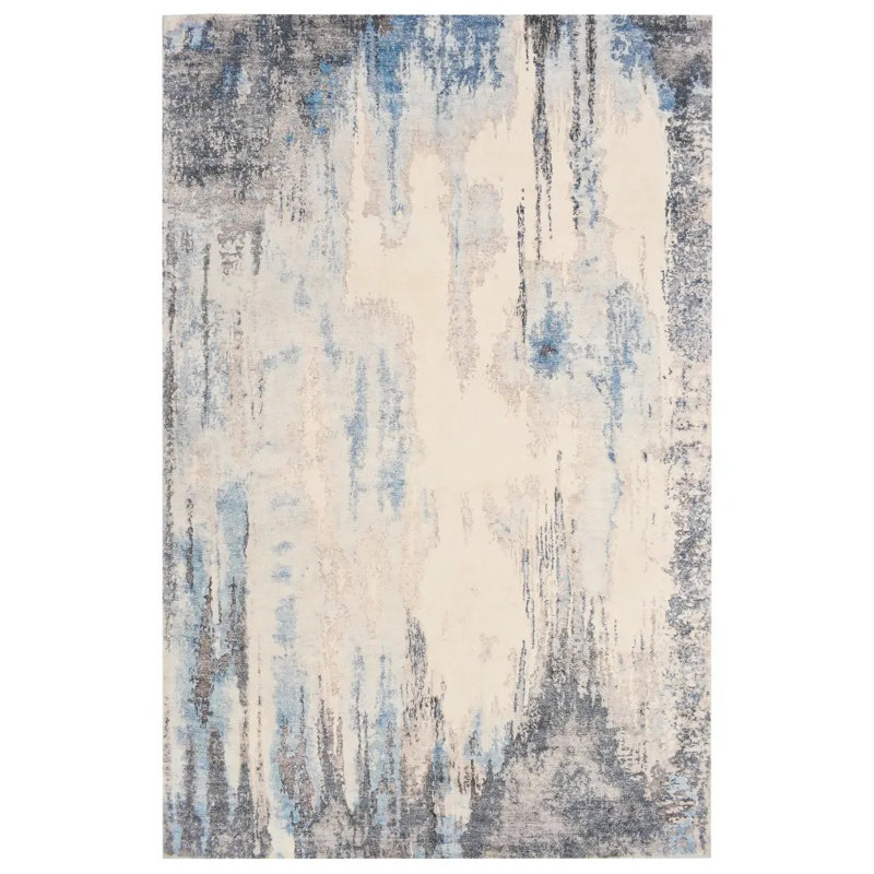 Lyndhur Abstract 80cm X 150cm Area Rug