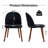 Linen Upholstered Side Chair with Solid Wood Legs (Set of 4)-1282730315