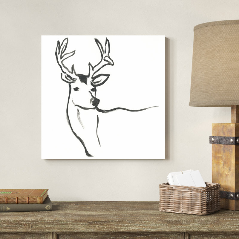 Minimal cerf I, H 20 po x l 20 po
