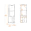 Armoire de bar 5 tablettes Macadamia