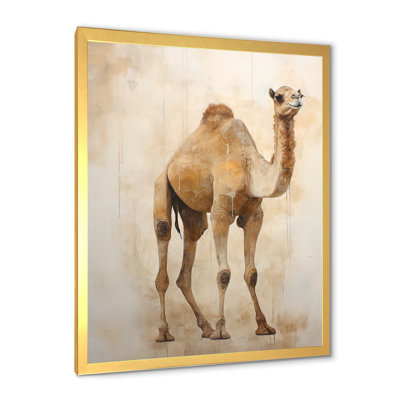 " Minimalism Beige Camel III "