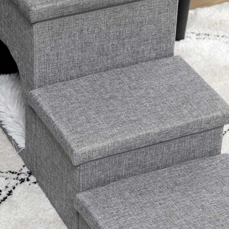 Escalier pour chien multifonctionnel avec boîtes de rangement et condo Tucker Murphy Pet ™