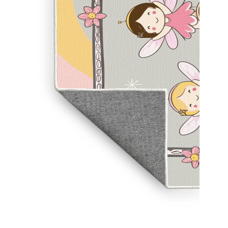 Tapis fantaisie Zoomie pour enfants Zoomie, Tapis de couloir 2 pi x 4 pi