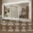 TMMV 72" W x 36" H Frameless LED Light Anti-Fog Wall Bathroom Vanity Mirror In Polished Crystal-553959787