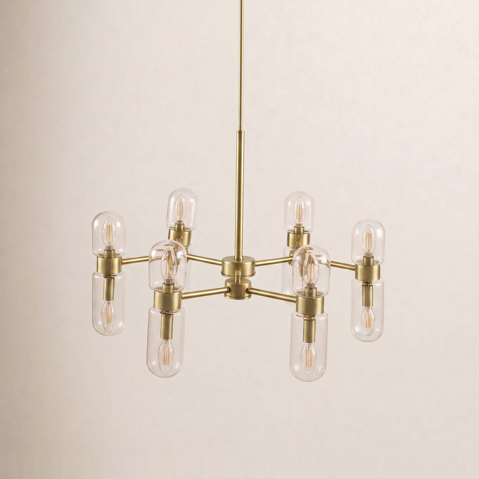Alinde 12 - Light Dimmable Sputnik Chandelier