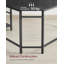 Devault L-Shaped Metal Base Writing Desk-1493614512